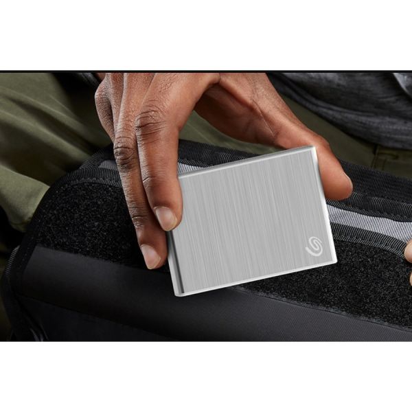 Seagate One Touch STKG1000401 1TB Solid State Drive - 2.5 Silver