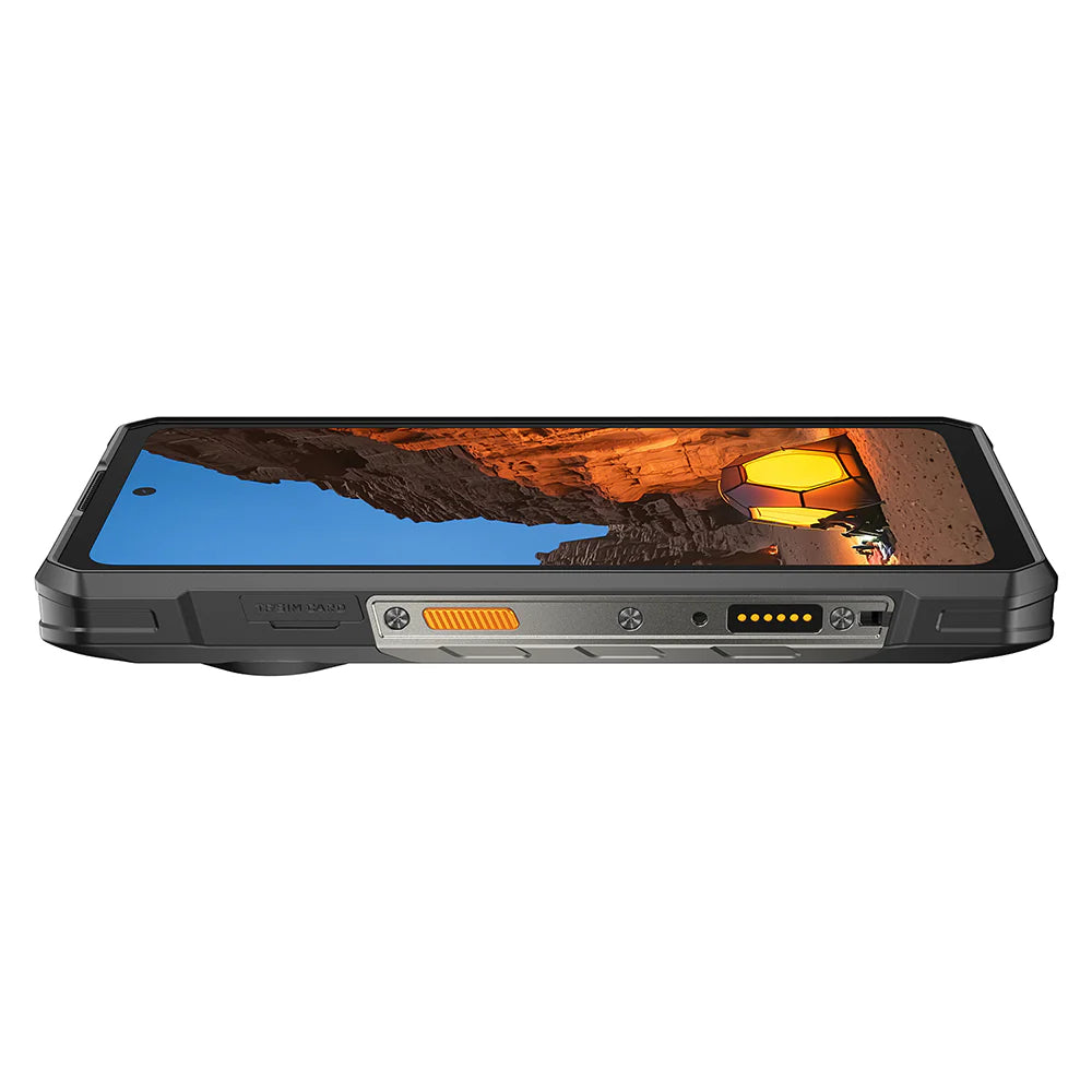Ulefone Armor 30 4G Rugged Phone with Infinite Halo, 12800mAh Battery 66W Fast Charge, 6.95" FHD+ IP68 Waterproof, 12GB+512GB Android 15, 64MP Camera, NFC
