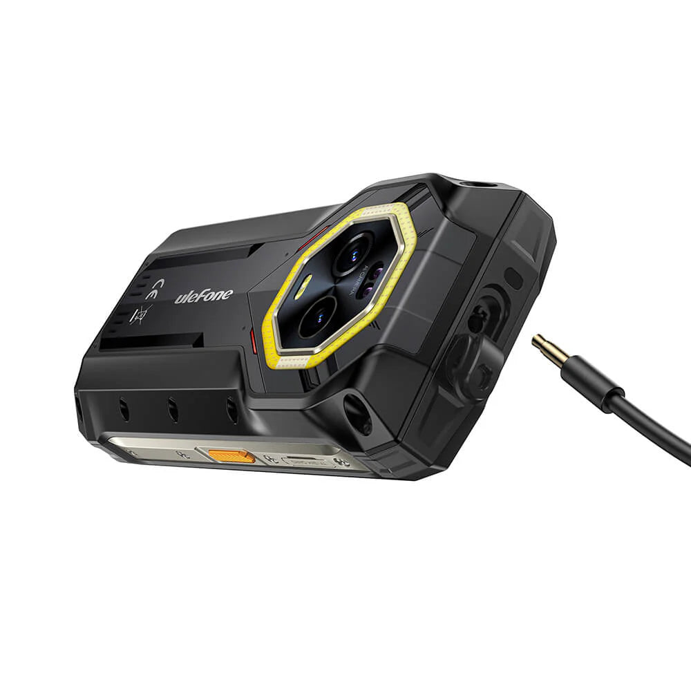 Ulefone Armor Mini 20 5G Rugged Phone with LED Camping Light, 6200mAh Battery 33W Fast Charge, 4.7" 90Hz IP68 Waterproof, 16GB+256GB Android 14, 50MP Camera, NFC, Body Temperature