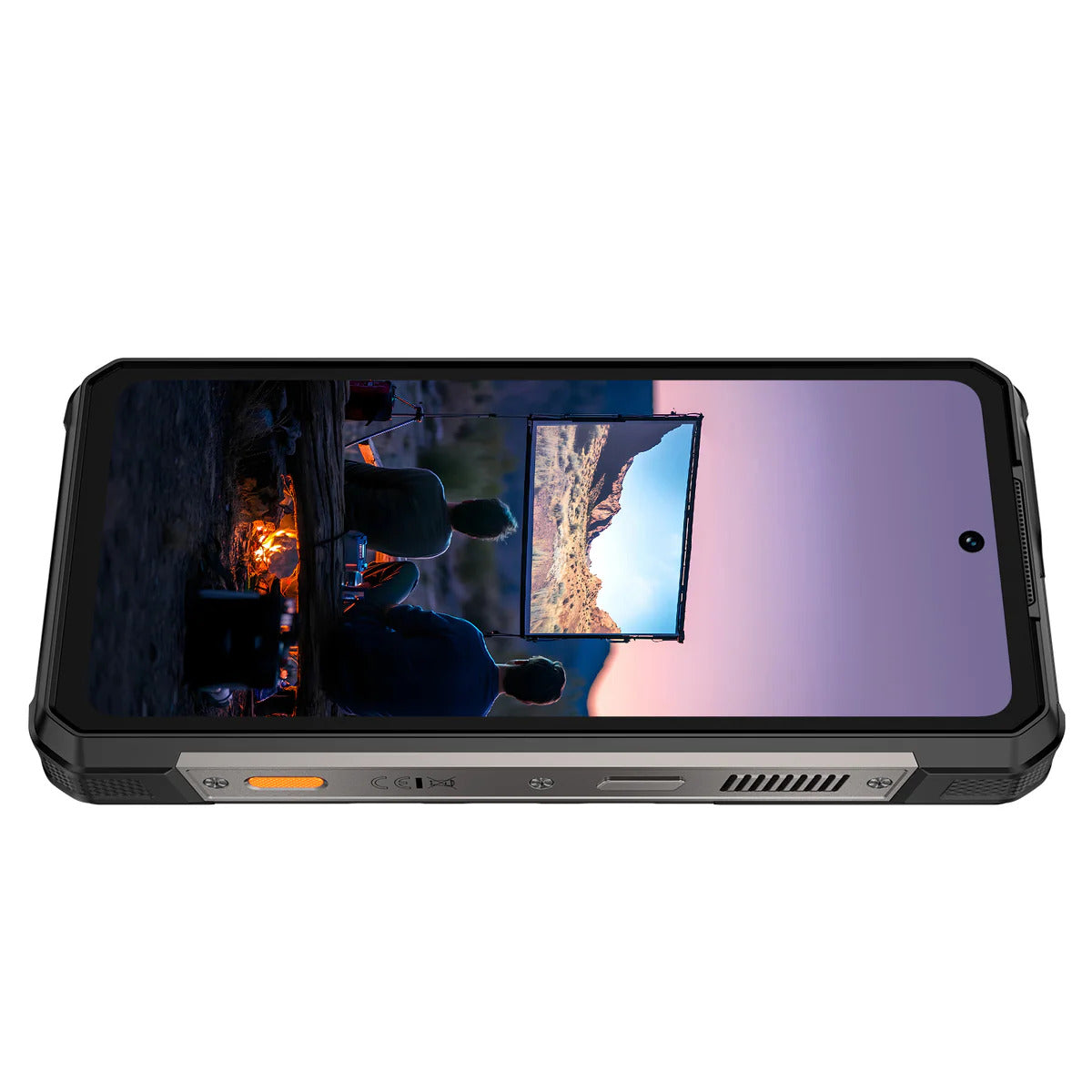 Ulefone Armor 34 PRO Plus 5G Rugged Phone with Projector, 25500mAh Battery 66W Fast Charge, 6.95" FHD+ IP68 Waterproof, 32GB+512GB Android 15, 64MP Camera, NFC, IR Blaster