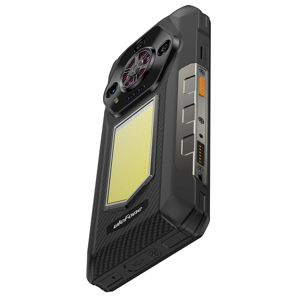 Ulefone Armor 30 4G Rugged Phone with Infinite Halo, 12800mAh Battery 66W Fast Charge, 6.95" FHD+ IP68 Waterproof, 12GB+512GB Android 15, 64MP Camera, NFC