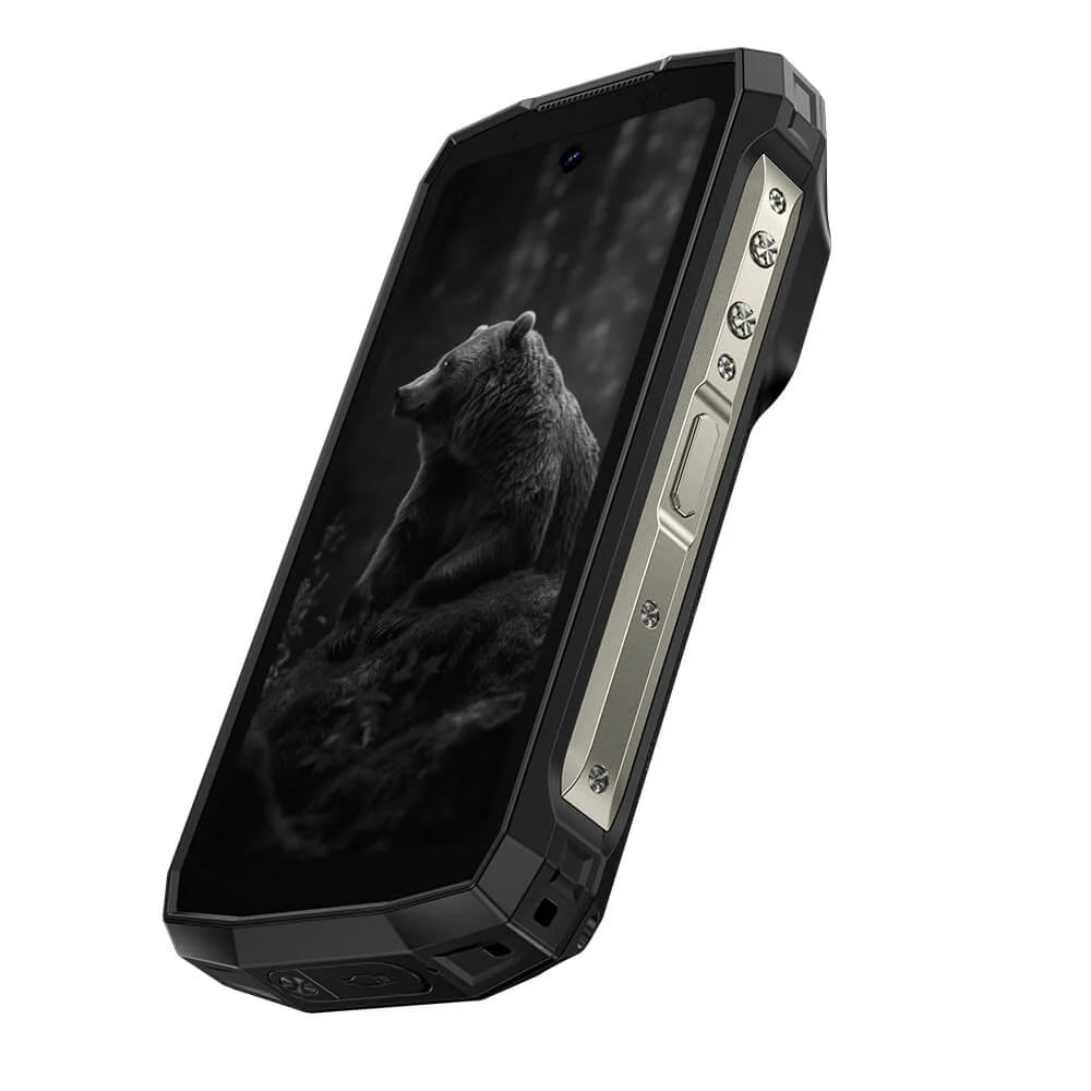 Ulefone Armor Mini 20 5G Rugged Phone with LED Camping Light, 6200mAh Battery 33W Fast Charge, 4.7" 90Hz IP68 Waterproof, 16GB+256GB Android 14, 50MP Camera, NFC, Body Temperature