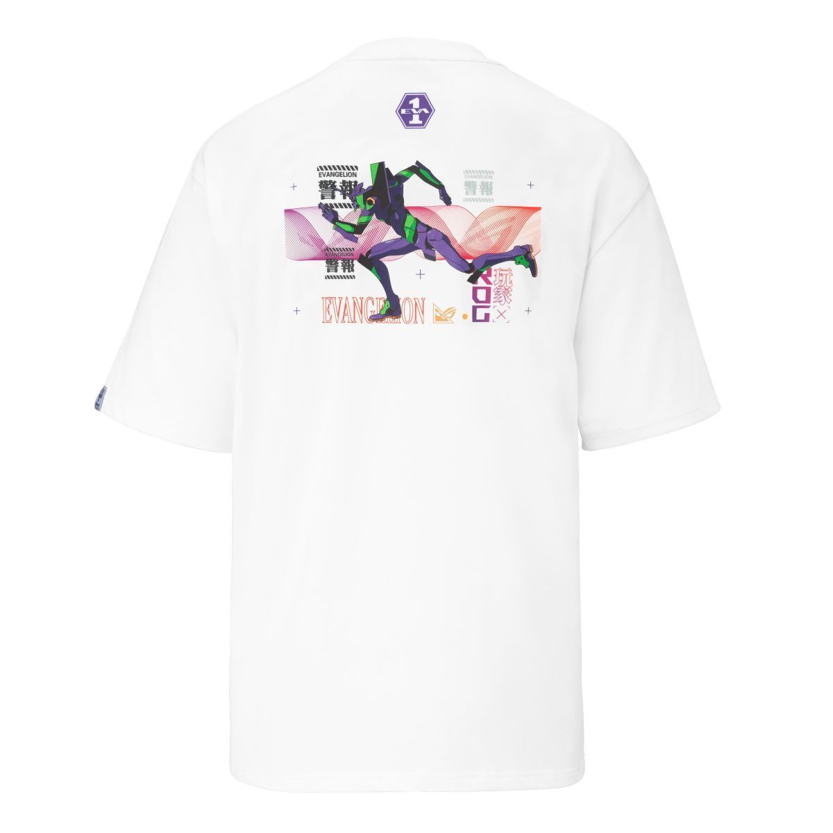 ASUS ROG X EVA Edition T-Shirt (EVA-01 White, M Size)