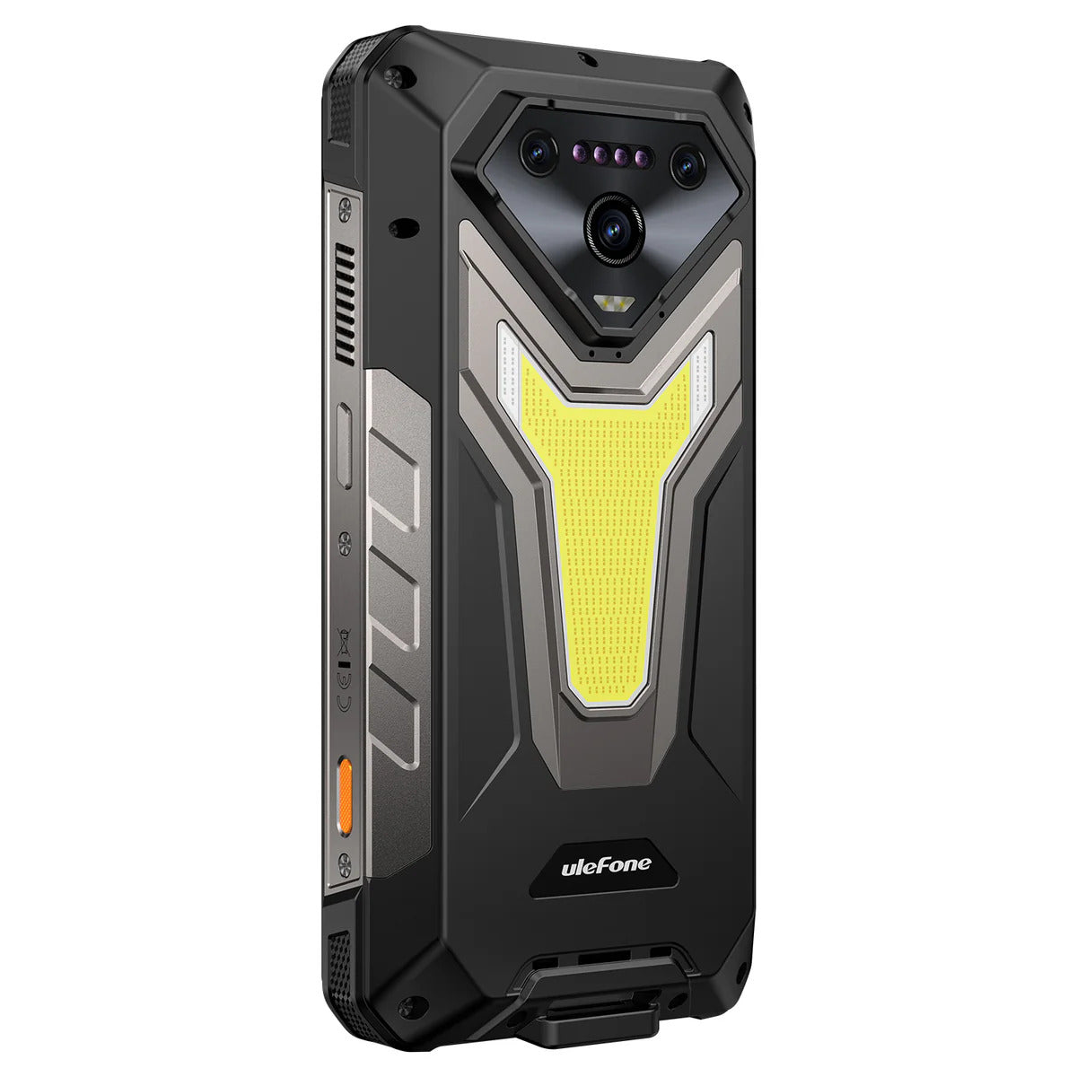 Ulefone Armor 34 PRO Plus 5G Rugged Phone with Projector, 25500mAh Battery 66W Fast Charge, 6.95" FHD+ IP68 Waterproof, 32GB+512GB Android 15, 64MP Camera, NFC, IR Blaster