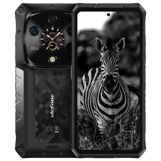 Ulefone Armor 28 Ultra 5G Rugged Phone with Dual AMOLED Display, 10600mAh Battery 120W Fast Charge, 6.67" FHD+ IP68 Waterproof, 32GB+1TB Android 15, 50MP 1" Sensor Camera, NFC