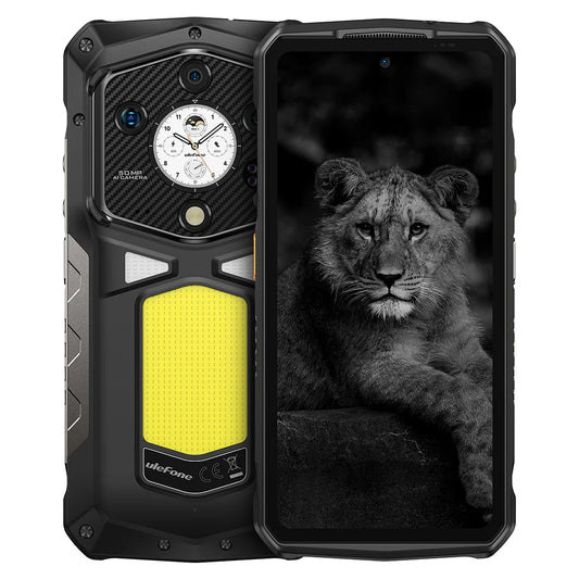 Ulefone Armor 29 PRO 5G Rugged Phone with Dual Display, 21200mAh Battery 120W Fast Charge, 6.67" FHD+ AMOLED IP68 Waterproof, 32GB+512GB Android 15, 64MP Night Vision Camera, NFC