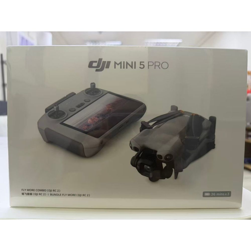 DJI Mini 5 Pro Fly More Combo Plus Drone (with DJI RC 2 Remote Controller) - Asia Spec