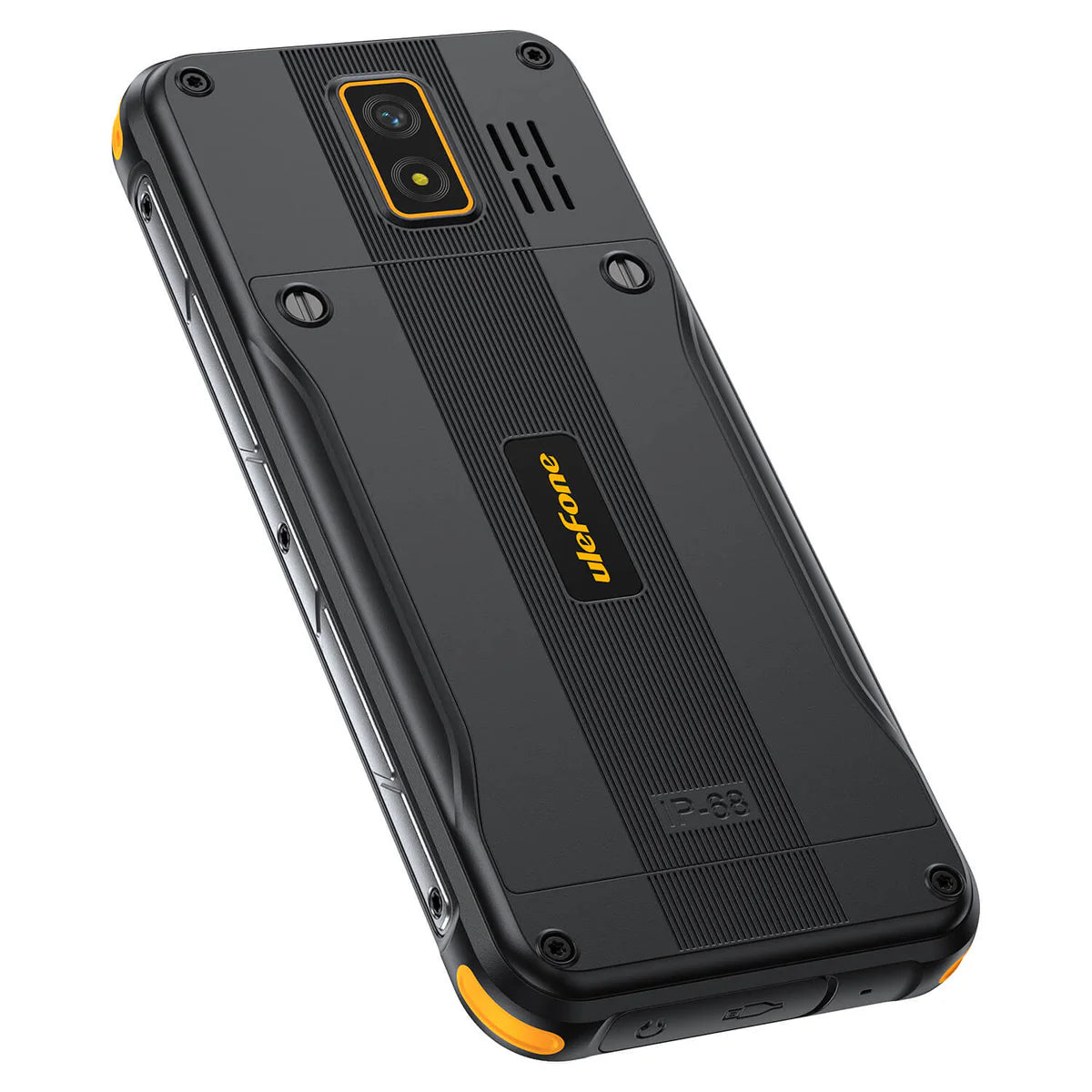 Ulefone Armor Mini 4 (4G) Rugged Phone with Keypad, 2100mAh Battery 5W Type-C Charge, 2.8" QVGA IP68 Waterproof, 64MB+128MB Free FM Radio, 2MP Camera, Dual SIM, Flashlight