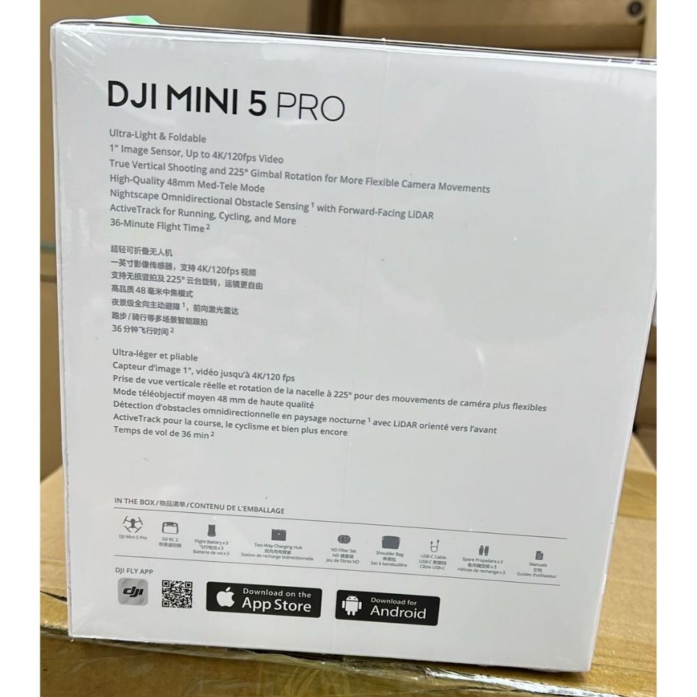 DJI Mini 5 Pro Fly More Combo (with DJI RC 2 Remote Controller) - Drone - Asia Spec