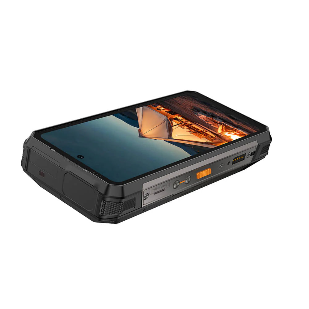 Ulefone Armor 34 Plus 5G Rugged Phone with 1100LM Camping Light, 25500mAh Battery 66W Fast Charge, 6.95" FHD+ IP68 Waterproof, 16GB+512GB Android 15, 50MP Camera, NFC