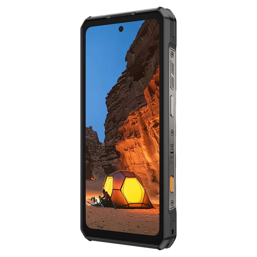 Ulefone Armor 30 4G Rugged Phone with Infinite Halo, 12800mAh Battery 66W Fast Charge, 6.95" FHD+ IP68 Waterproof, 12GB+512GB Android 15, 64MP Camera, NFC